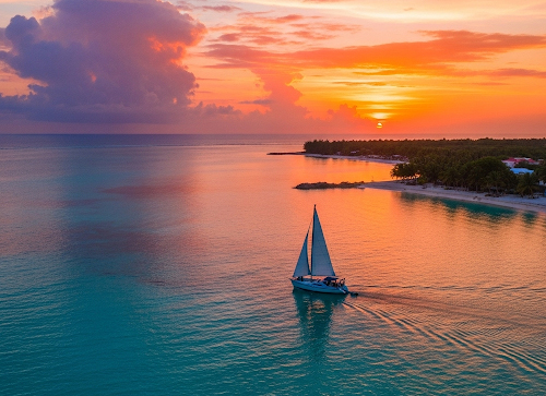 Watch Magical Sunsets in Ambergris Caye